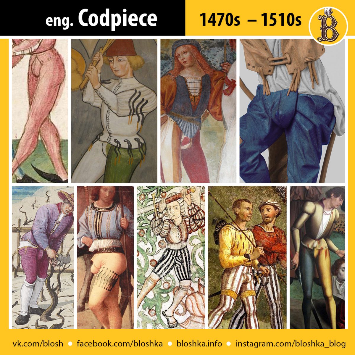 Large Codpiece Codpiece – Bloshka