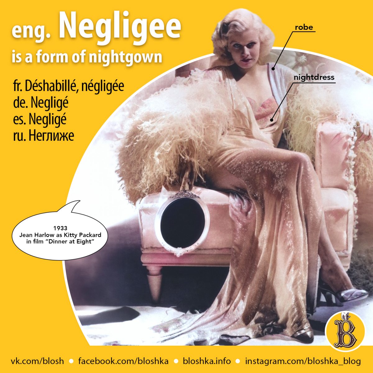 Neglisge Negligee – Bloshka