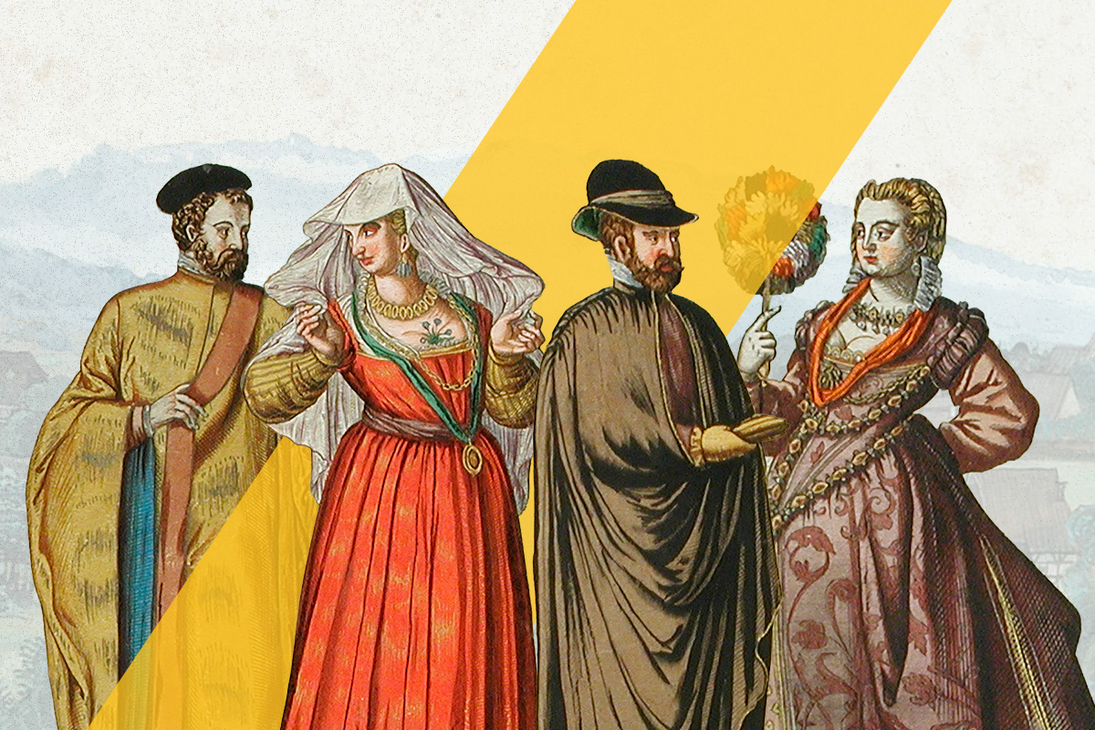 Costume of the Italian Peninsula, 1581